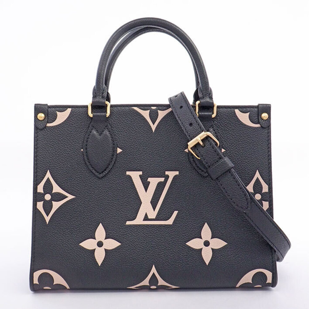 Louis Vuitton OnTheGo Bicolor Monogram Empreinte Tote Bag